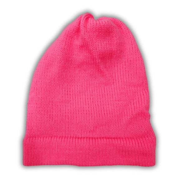 Pink Winter Cap Hat - Unisex Design for Boys and Girls - Image 2