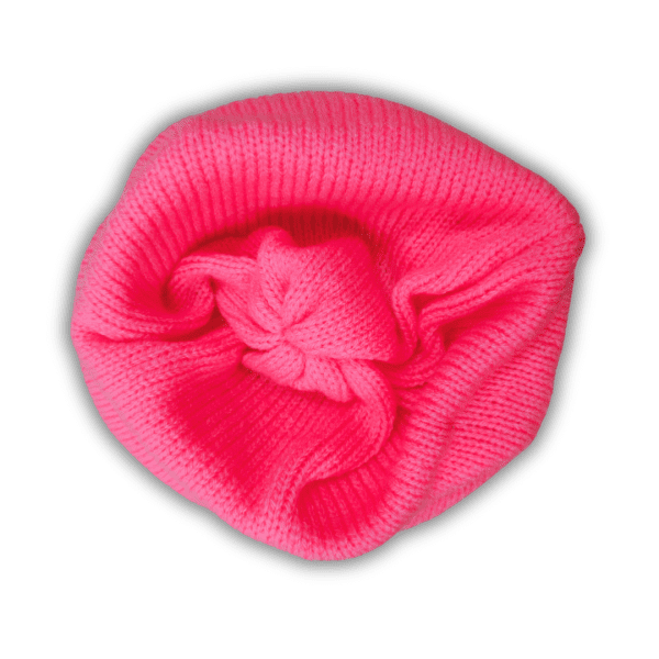 Pink Winter Cap Hat - Unisex Design for Boys and Girls - Image 3
