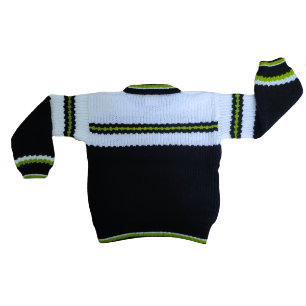 Black Body Penguin Design Sweater for Boys and Girls
