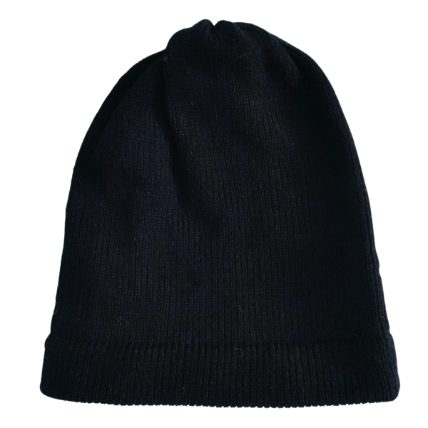 Experience Winter Elegance with the #1 Solid Premium Black Cap for Men and Boys