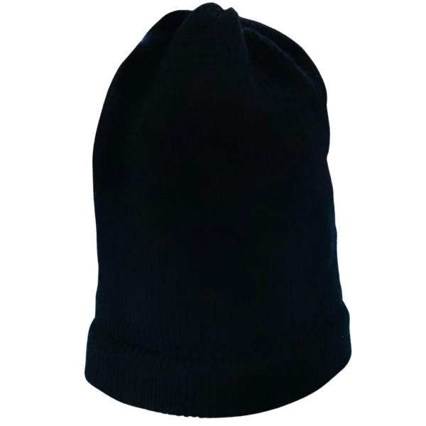 Experience Winter Elegance with the #1 Solid Premium Black Cap for Men and Boys